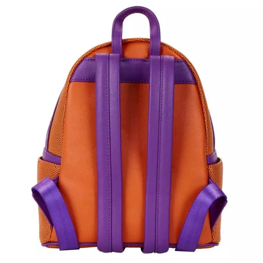 NBA Los Angeles Lakers Basketball Logo Mini Backpack Double Strap Shoulder Bag P